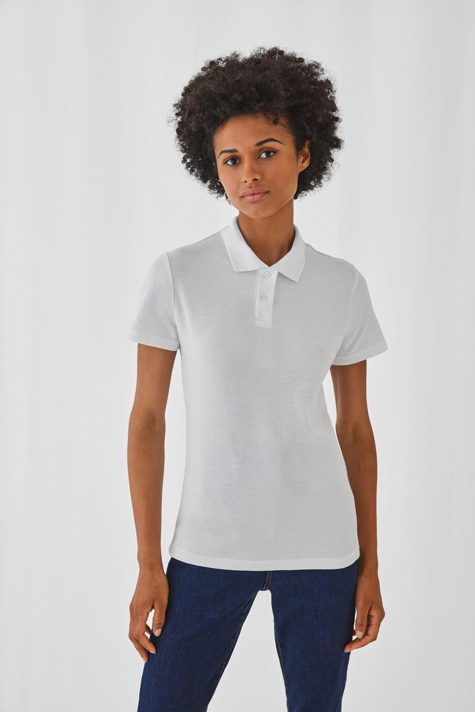 [CGPWI11-Orange-S] Polo femme ID.001 (CGPWI11) (Orange, S)