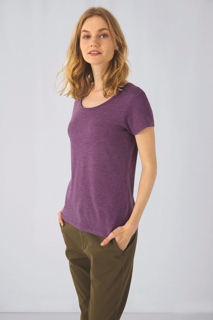 T-shirt Triblend col rond Femme (CGTW056)