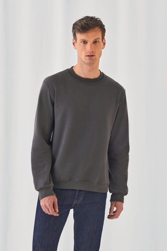 [CGWUI20-Black-S] Sweat-shirt col rond ID.002 (CGWUI20) (Black, S)