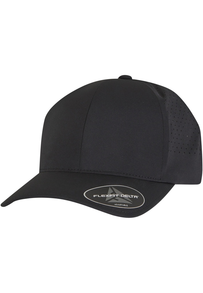 [FL180AP-Black-One size] Casquette Delta Snapback (FL180AP) (Black)