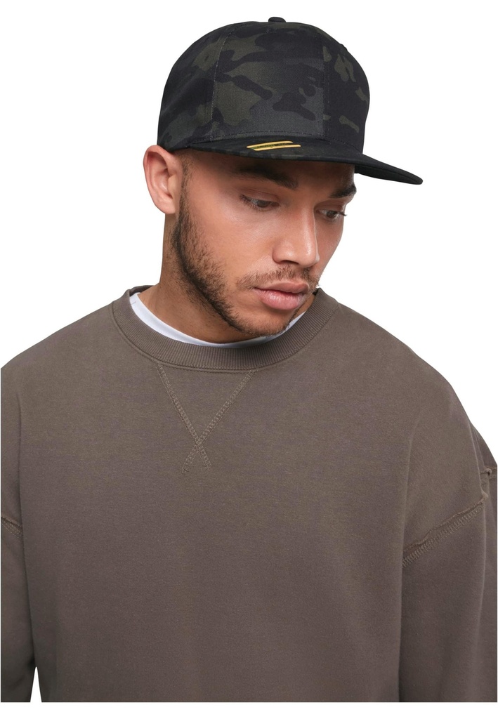 [FL6089MC-Black multicam-One size] Casquette Classic snapback multicam (FL6089MC) (Black multicam)