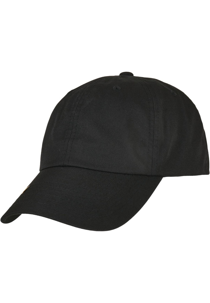 [FL6245RP-Black-One size] Casquette dad cap en polyester recyclé (FL6245RP) (Black)