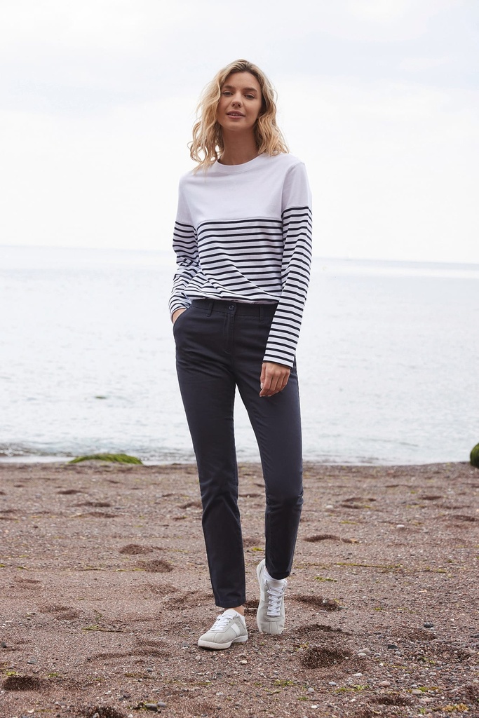 Pantalon Chino Stretch Femme (FR622)