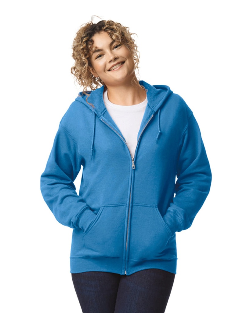 Sweat-shirt homme zippé capuche Heavy Blend™ (GI18600)