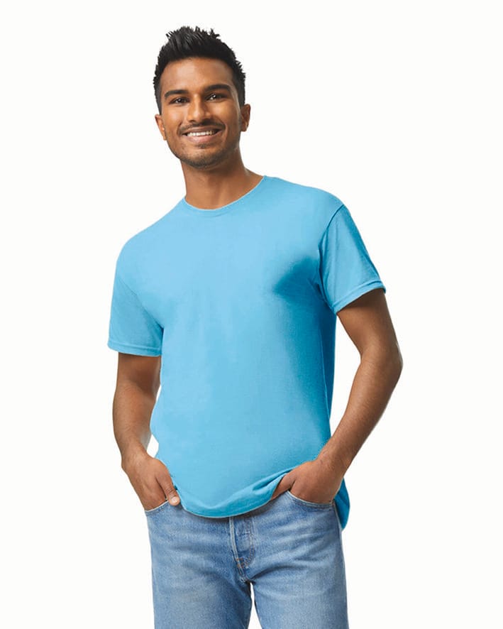 [GI5000-Orange-S] T-shirt homme Heavy Cotton™ (GI5000) (Orange, S)