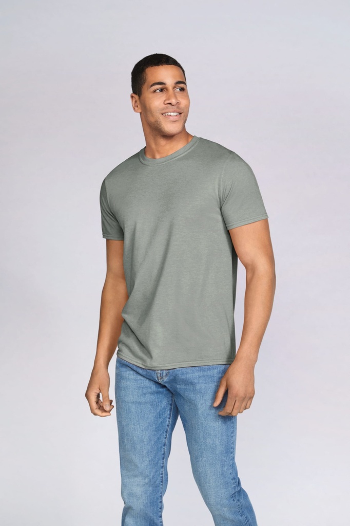 T-shirt homme col rond Softstyle (GI6400)