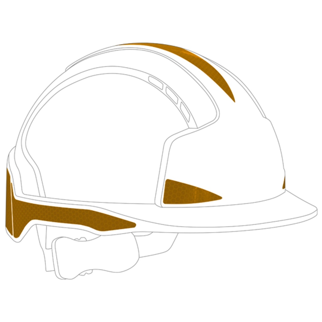[JSAHV39-Orange-One size] Kit réflectif CR2 (JSAHV39) (Orange)