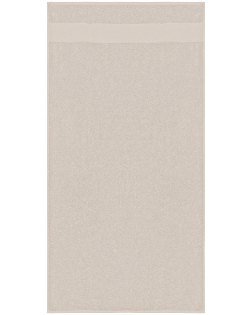 [K112-Black-One size] Serviette de toilette 50 x 100 cm (K112) (Black)