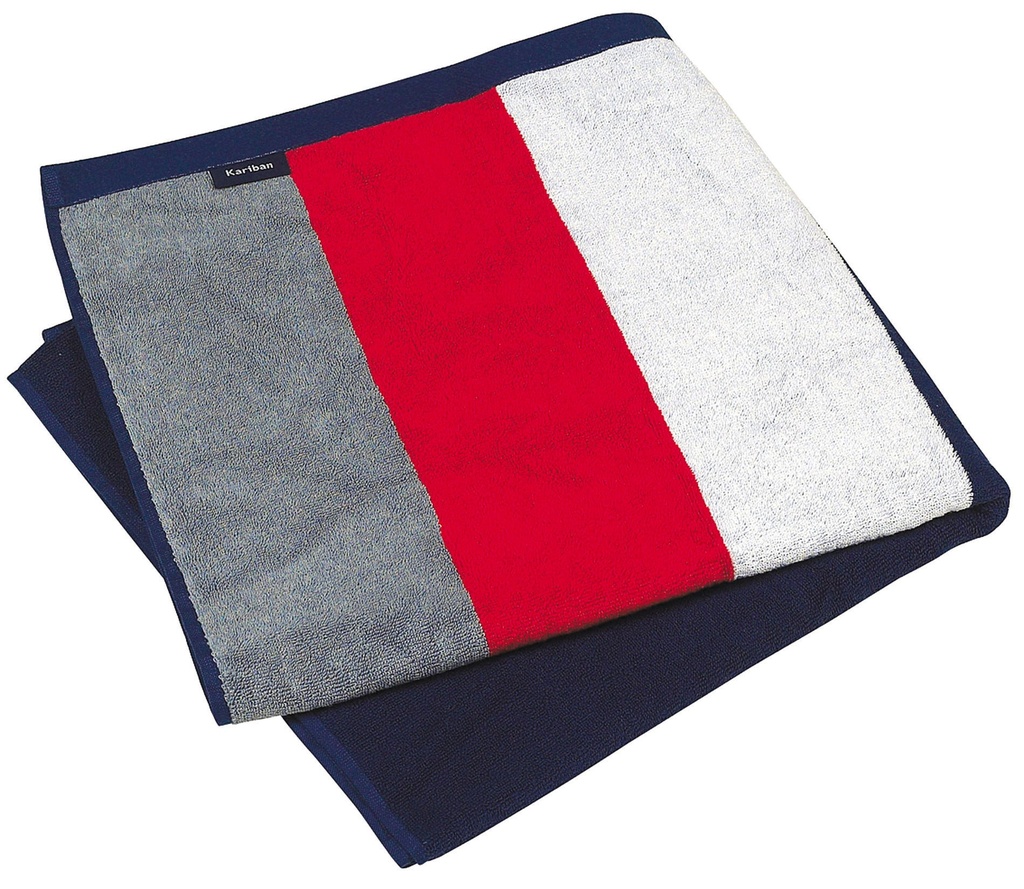 [K121-Black/orange/ white/ chocolate-One size] Drap de plage rayé (K121) (Black/orange/ white/ chocolate)