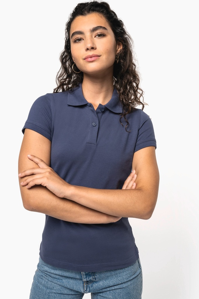 Polo piqué manches courtes femme (K240)
