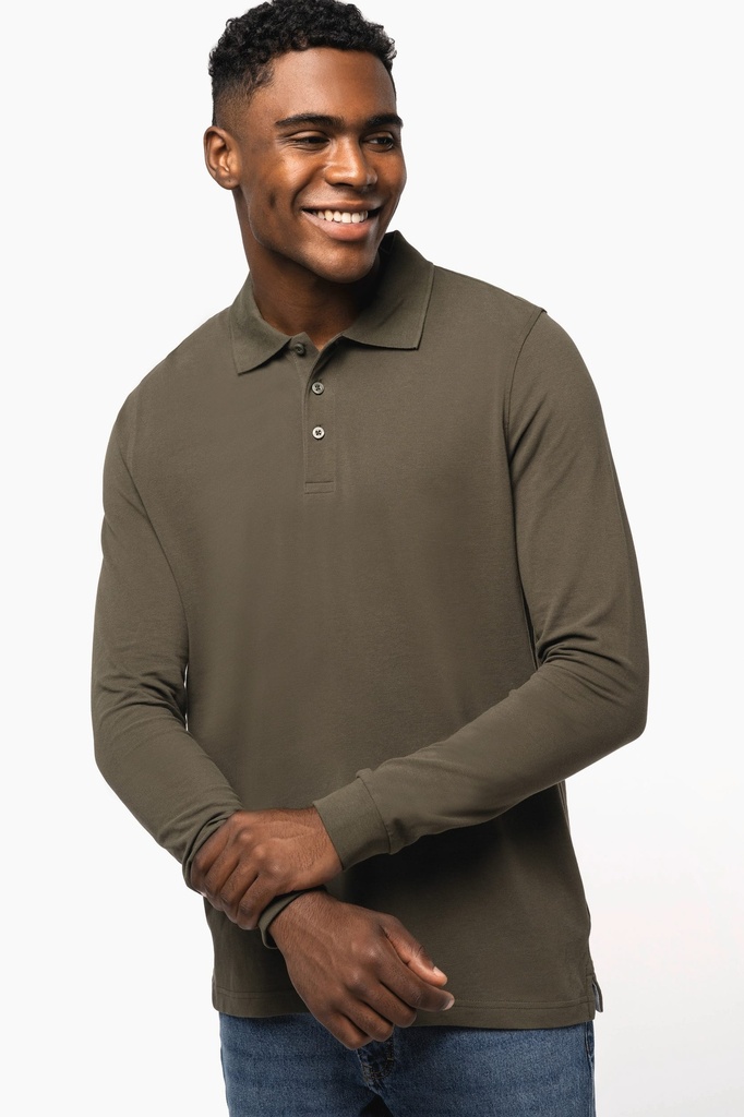 Polo manches longues homme (K243)