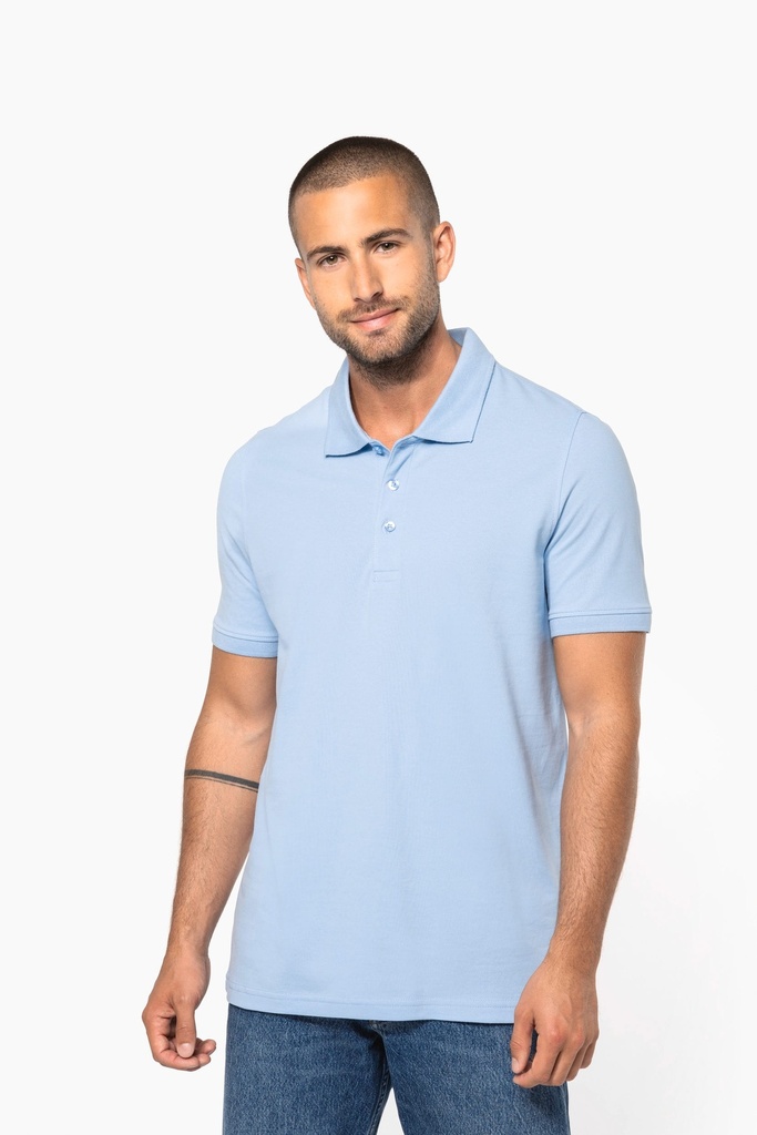 Polo piqué manches courtes homme (K254)