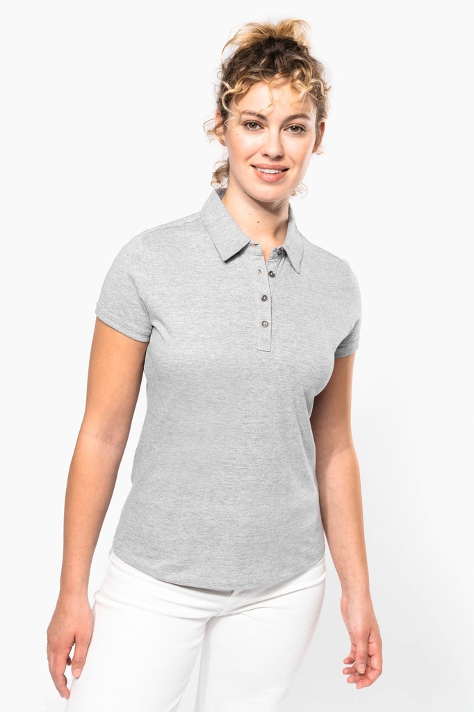 Polo jersey manches courtes femme (K263)