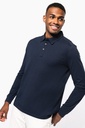 Polo jersey manches longues homme (K264)