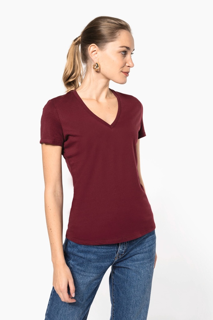 T-shirt BIO150 IC col V femme (K3029IC)