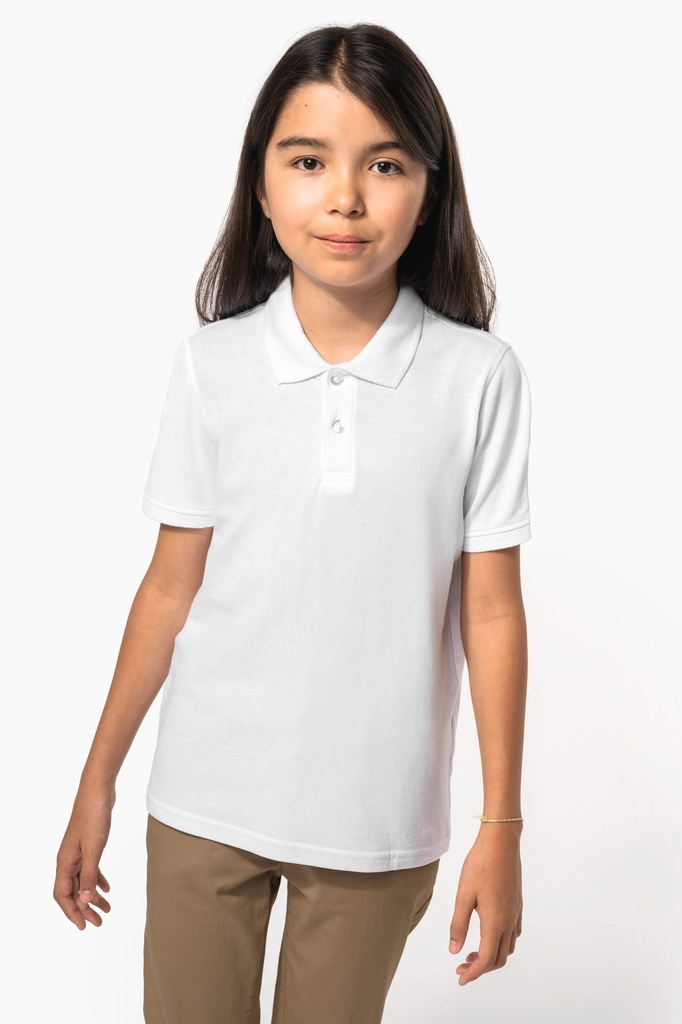 [K292-Black-4/6 ans] Polo manches courtes enfant (K292) (Black, 4/6 ans)