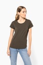T-shirt col rond manches courtes femme (K3013)