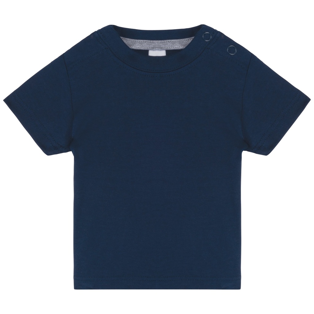 [K363-Black-3m] T-shirt manches courtes bébé (K363) (Black, 3m)