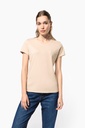 T-shirt col rond manches courtes femme (K380)