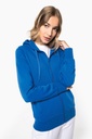 Sweat-shirt écoresponsable zippé à capuche femme (K4031)