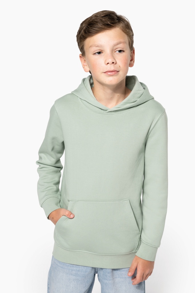 Sweat-shirt écoresponsable à capuche enfant (K4029)