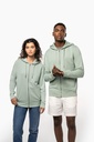 Sweat-shirt french terry écoresponsable zippé à capuche unisexe (K4008)