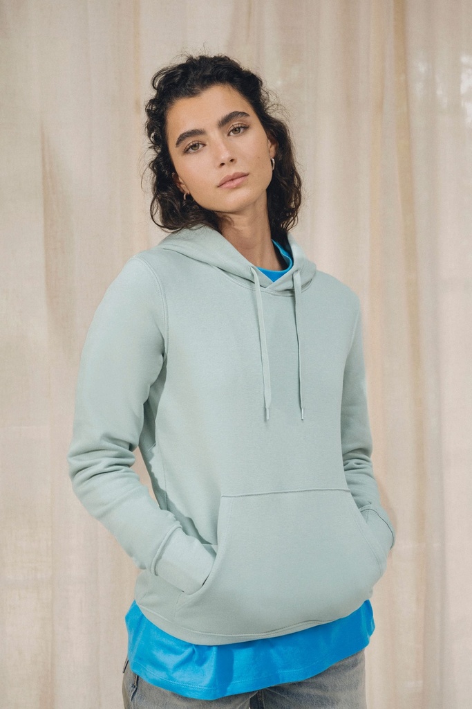 Sweat-shirt écoresponsable à capuche femme (K4028)