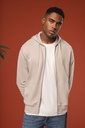 Sweat-shirt écoresponsable zippé à capuche homme (K4030)
