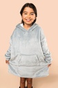 Plaid poncho enfant (K430)