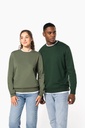 Sweat-shirt recyclé col rond unisexe (K4040)