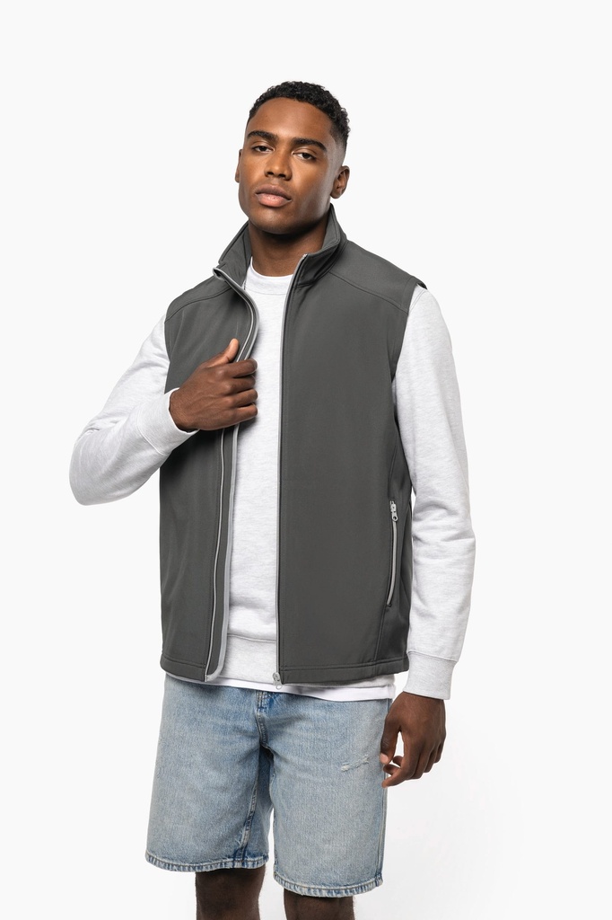 Bodywarmer softshell 2 couches homme (K423)