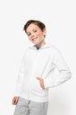 Sweat-shirt capuche zippé enfant (K455)