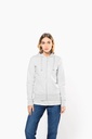 Sweat-shirt zippé capuche femme (K464)