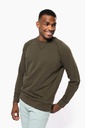 Sweat-shirt Bio col rond manches raglan homme (K480)
