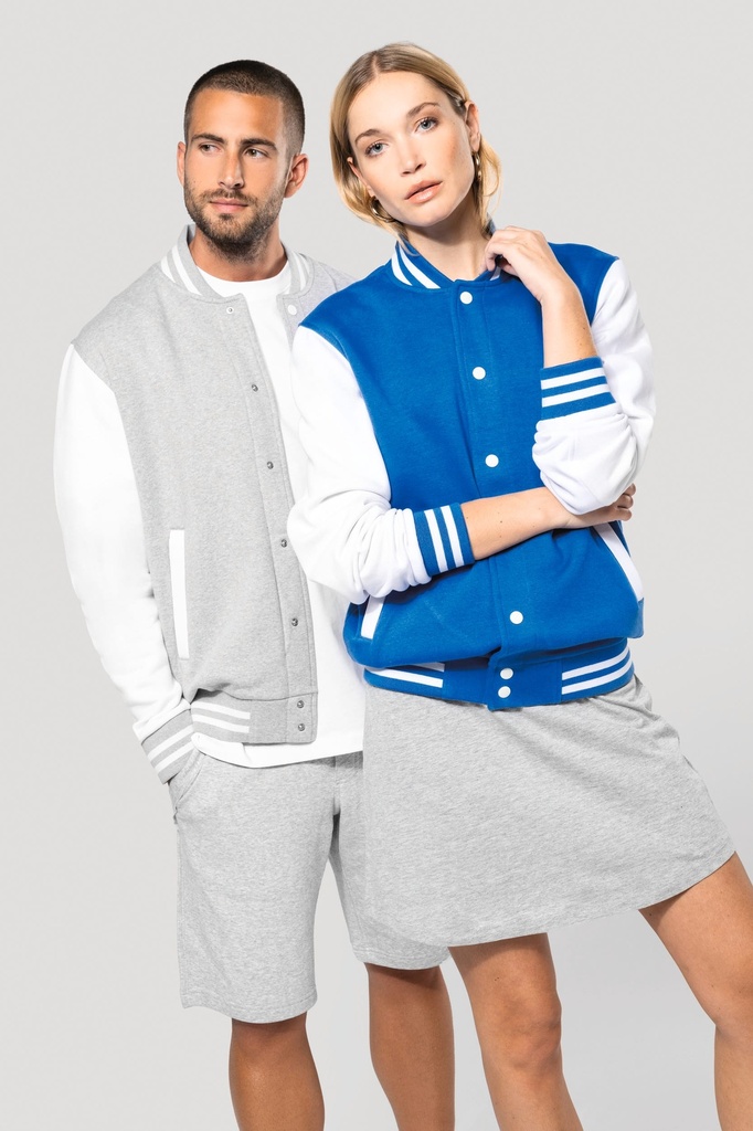 Blouson molleton teddy unisexe (K497)