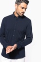 Chemise maille piquée manches longues (K508)