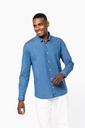 Chemise denim homme (K512)