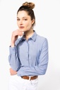 Chemise Oxford manches longues femme (K534)