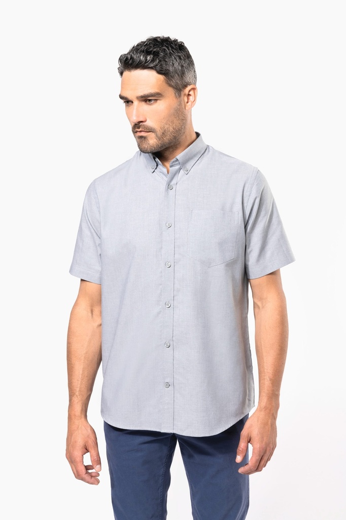 Chemise Oxford manches courtes (K535)