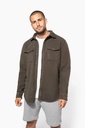 Surchemise polaire doublée sherpa polaire homme (K582)