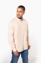 Chemise coton manches longues Nevada homme (K586)
