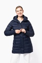 Parka doudoune légère à capuche femme (K6129)