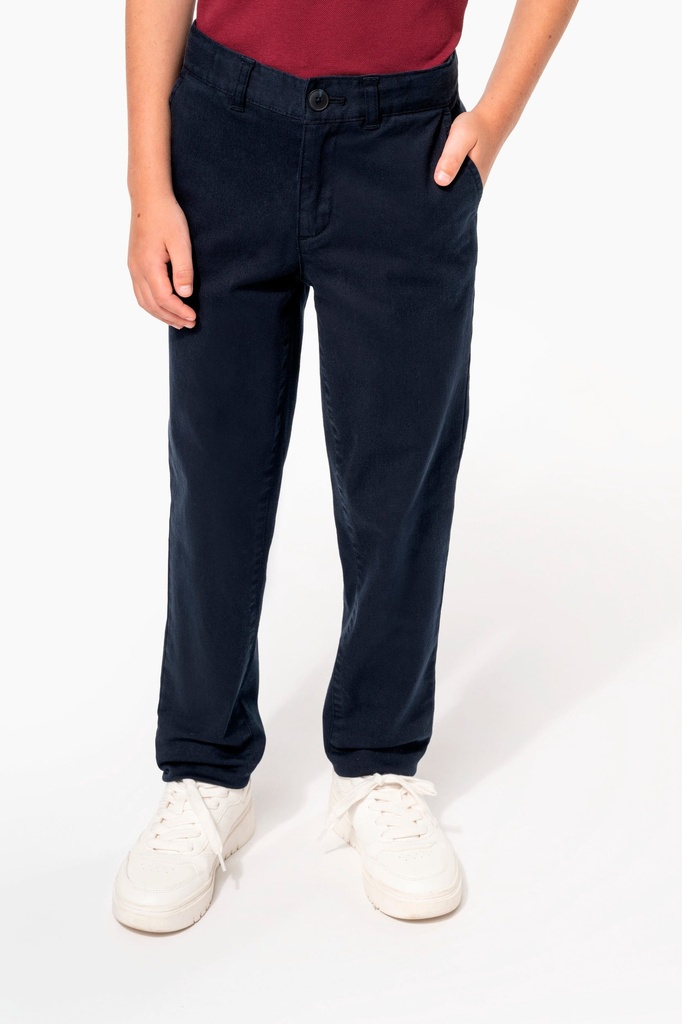 [K7005-Dark grey-5 ans] Pantalon chino garçon (K7005) (Dark grey, 5 ans)