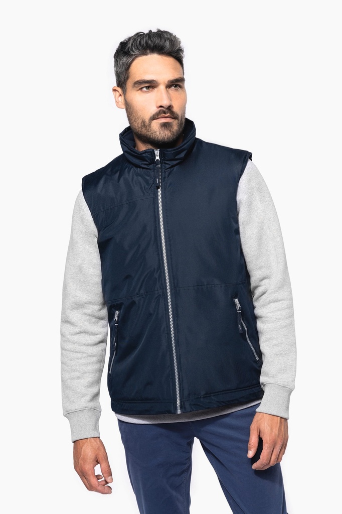 Bodywarmer doublé polaire homme (K659)