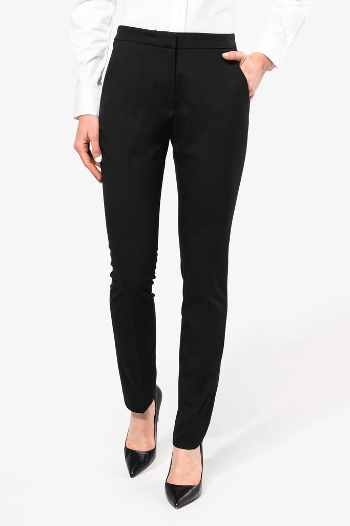 [K731-Black-S] Pantalon femme (K731) (Black, S)
