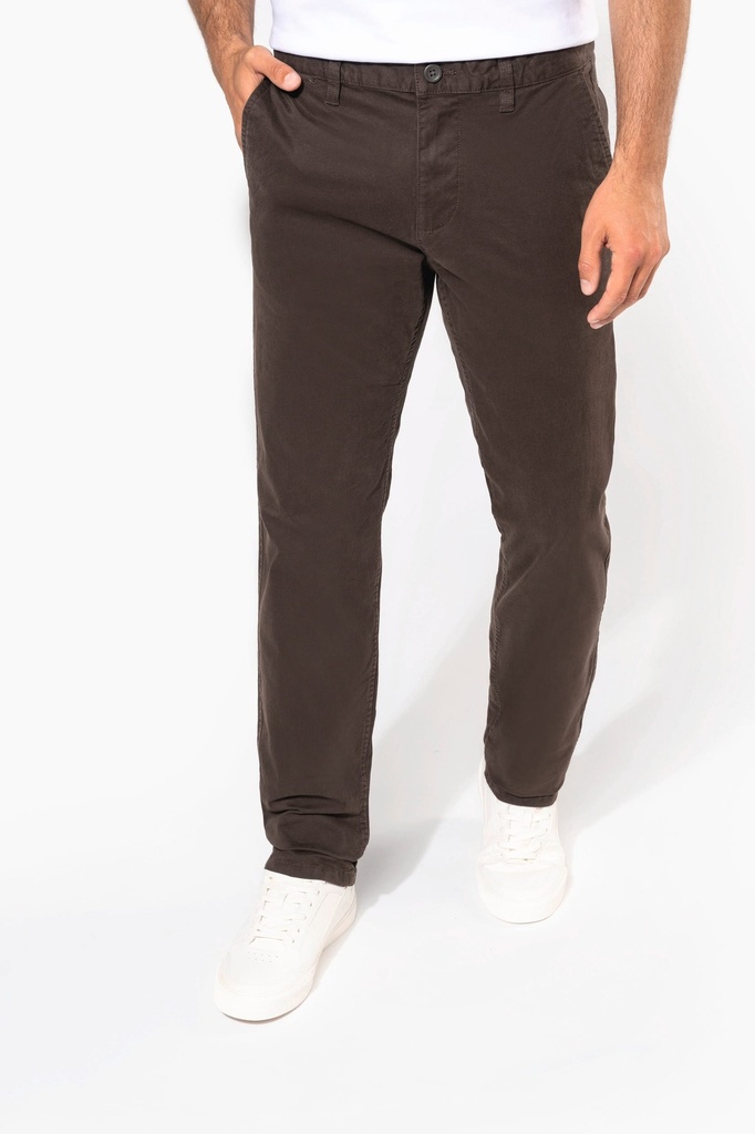 [K740-Black-36 fr] Pantalon chino homme (K740) (Black, 36 fr)