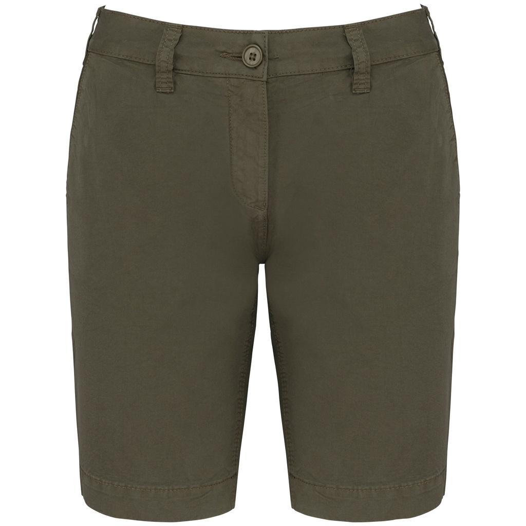 Bermuda aspect délavé femme (K753)