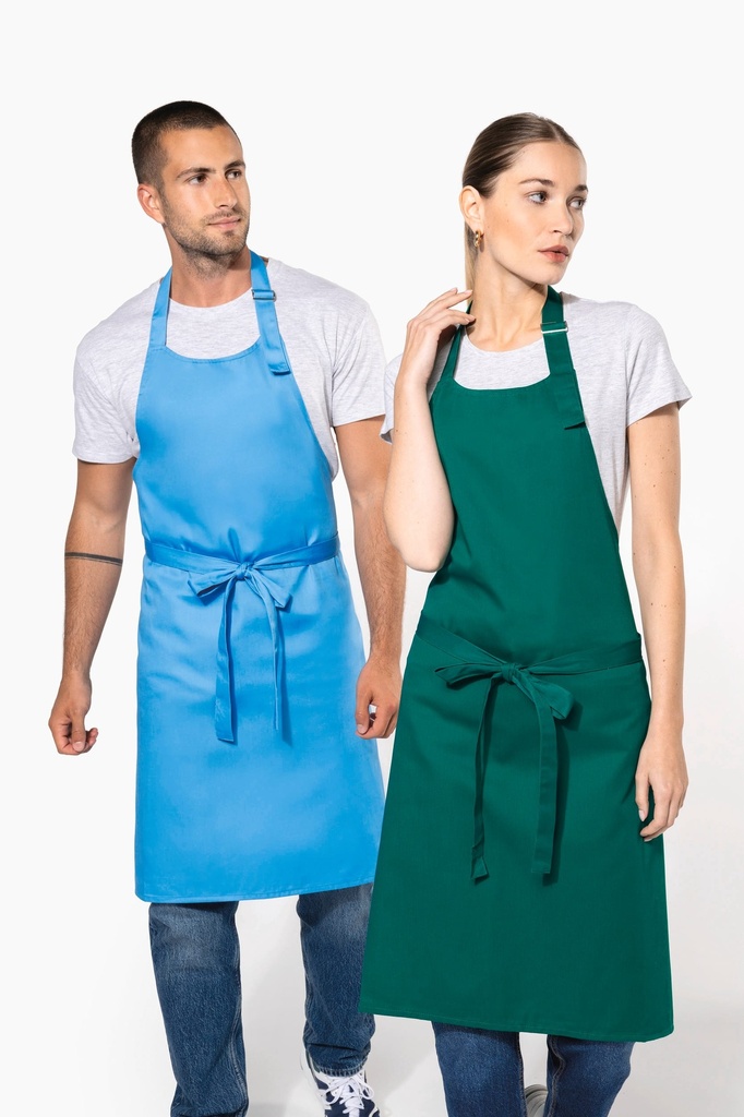 Tablier polycoton sans poche (K8000)