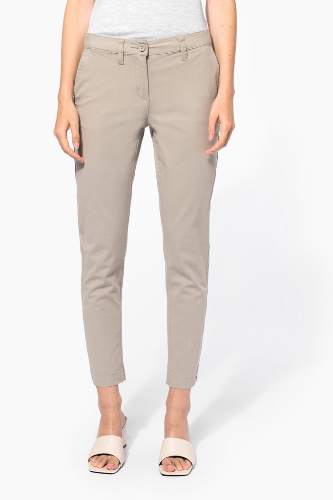 [K749-Black-34 fr] Pantalon femme 7/8 (K749) (Black, 34 fr)