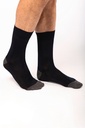 Chaussettes de ville mi-hautes coton mercerisé Origine France Garantie (K817)